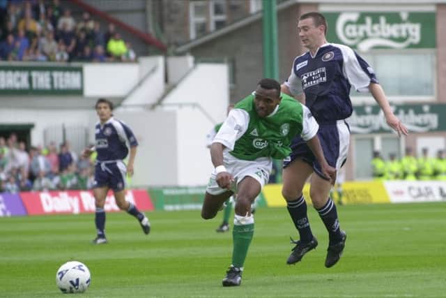 Brought to Scotland by Raith in 1999, and scored a hat-trick on his debut. Earned a move to Hibs the following year but made only five appearances before heading to Celtic, where he won three SPLs and a UEFA Cup runners-up medal.