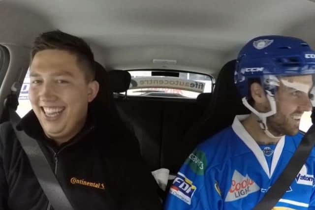 The television advert for Fife Autocentre featured two players from Fife Flyers and was filmed at Fife Ice Arena in Kirkcaldy.