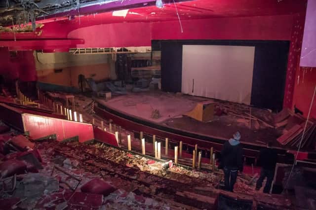 The inside of the theatre. Pics by David Clark