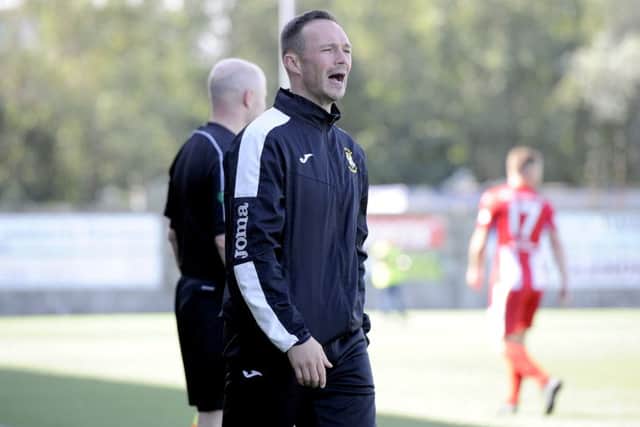 East Fife boss Darren Young (Picture: Michael Gillen)