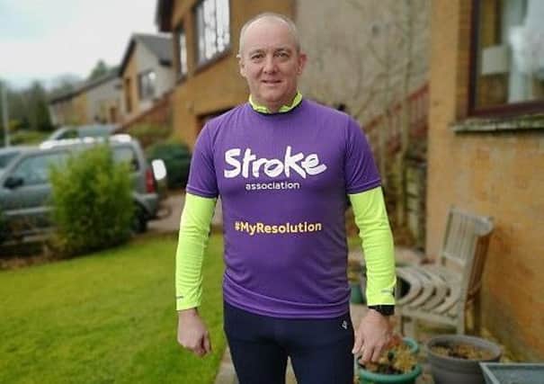 Iain Vincent, from Glenrothes, is taking part in the Resolution Run