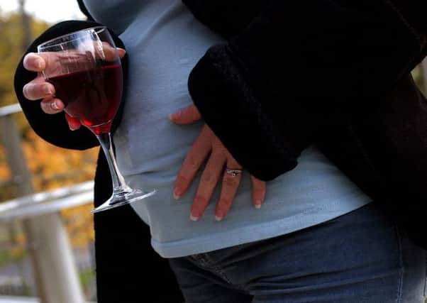 Concerns have been raised about pregnant women drinking alcohol. Pic: Rob McDougall.