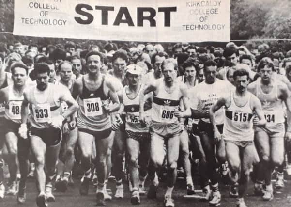 Kirkcaldy's first ever half marathon in June 1988