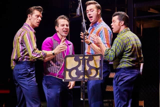The Jersey Boys certainly struck the righ chord with audiences. Pic: Brinkhoff_Mogenburg