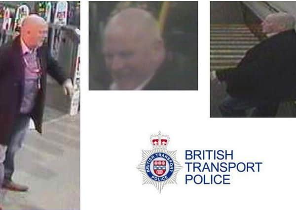 Police want to speak to the man in these pictures.