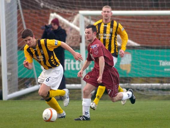 Stewart Murdoch during his previous spell at East Fife.