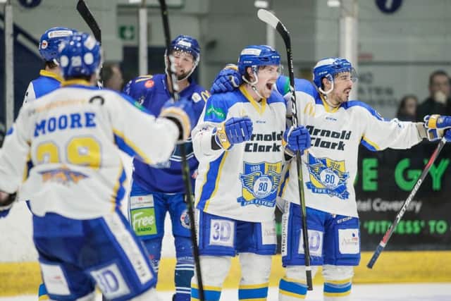 Fife Flyers  at Coventry Blaze (Pic: Scott Wiggins)
