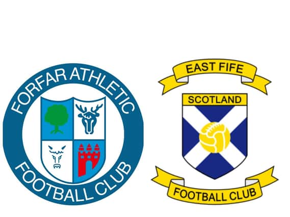 Forfar raced into a three goal lead by the break they never looked like giving up.
