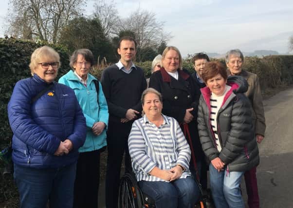 MP Stephen Gethins met with campaigners.
