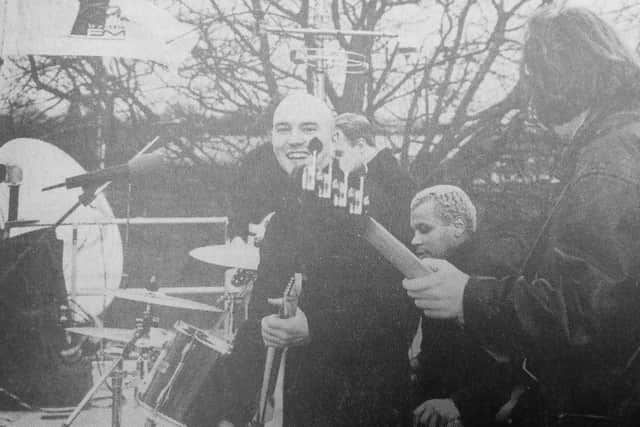 Radio 1 roadshow, comes to Kirkcaldy in 1994. The bill included Texas and the Boo Radleys (pictured) at the Beveridge Park