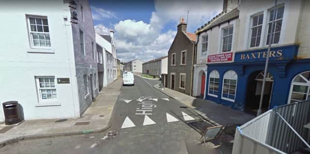 Lee James attacked John allan on Dysart High Street. Picture: Google