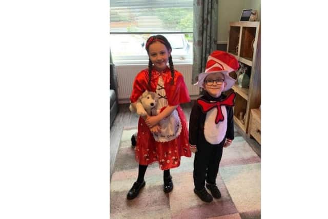 Aileigh, 8, and Daniel McDermott 5, Methilhill