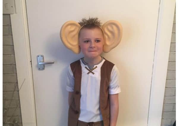 Sonny Lewis, age 6, Leven