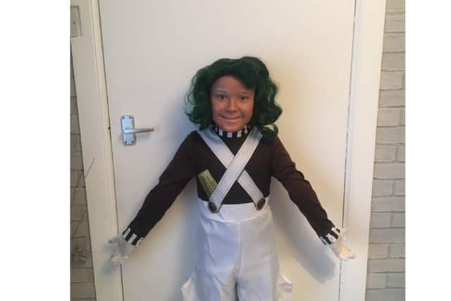 Tyler Lewis, age 9, Leven