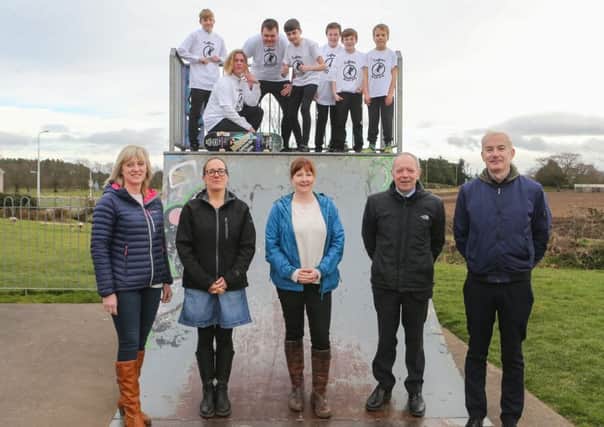 The Tayport Top Park group secured funding in 2016.