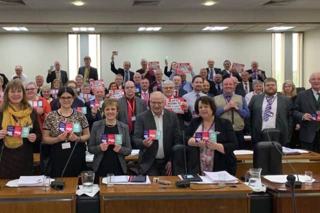 Councillors back the Brain Tumour Charity.