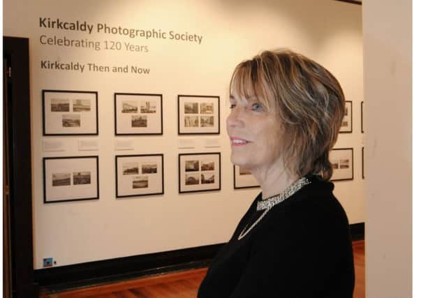Cathy Davis from Kirkcaldy Photographic Society want people to come along and record their memories of Kirkcaldy. (Pic George McLuskie).