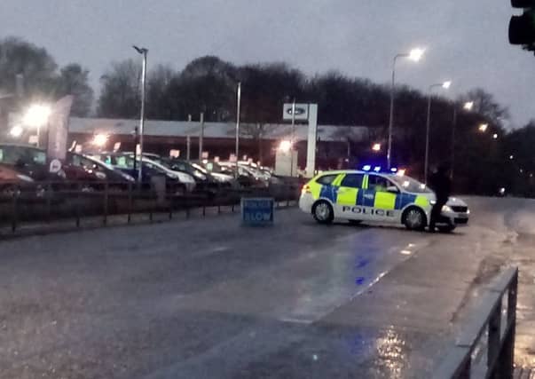 Police have closed off Oriel Road. Picture: Debbie Clarke