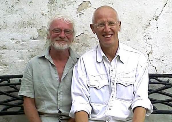 Ray Laidlaw and Billy Mitchell will tell the story of Lindisfarne at Backstage at the Green Hotel, Kinross.