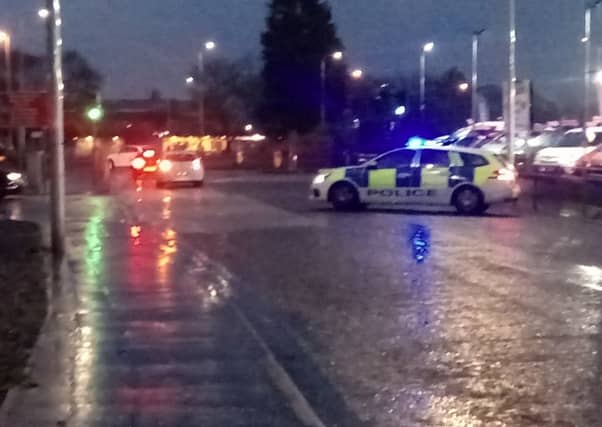 The crash closed Oriel Road. Picture: Debbie Clarke
