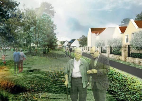 55 new homes would be built.