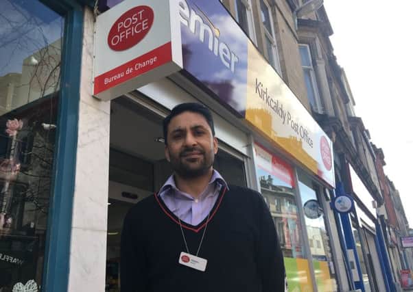 Postmaster Mobeen Akhtar said footfall on the High Street has fallen sharply since the closure of M&S.