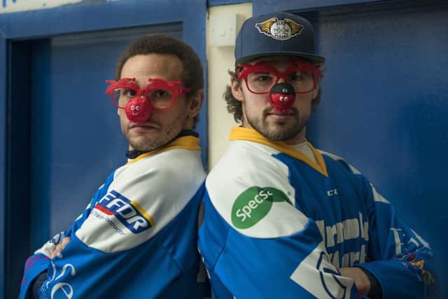 Fife Flyers back Specsavers' fundraiser for Red Nose Day 2019