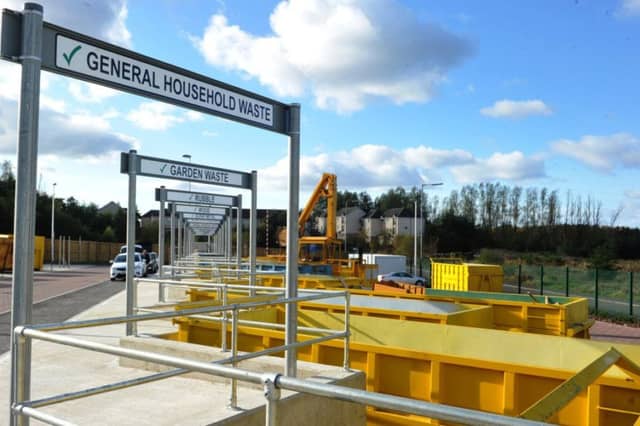 Fife recycling centre closed after major vandalism.