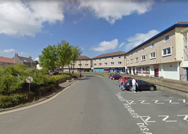 The incident occured at Bishops Court, Kennoway. Picture: Google