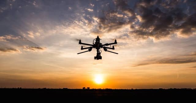 Drones were involved in highest-rated near misses with aircraft near Edinburgh and Glasgow airports.