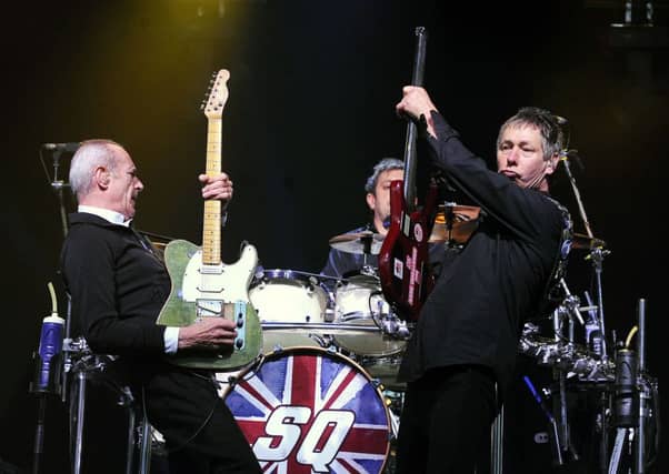 John 'Rhino' Edwards (rigjht) brings his band to Kinross for two nights (Pic: Michael Gillen)