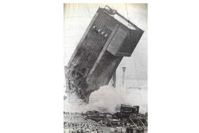 The famous towers came down to mark the end of an era in Kirkcaldy, and indeed Fife.
