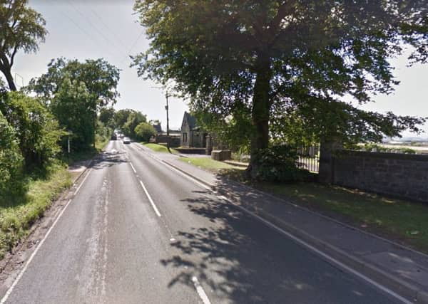 The crash happened on the B981. Picture: Google