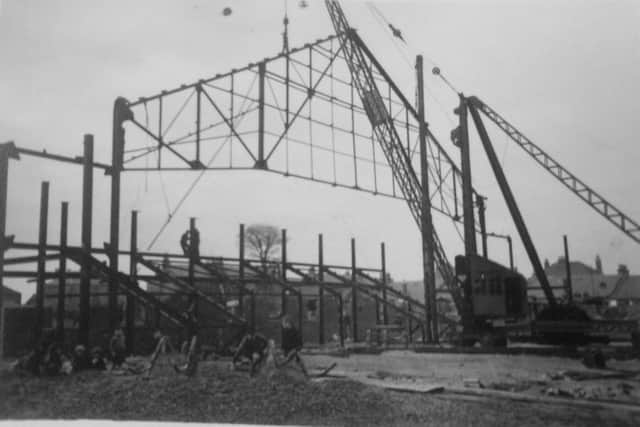 Building Kirkcaldy Ice Rink, 1938