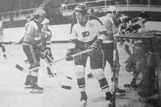 Fife Flyers - John Taylor in a game from the 1977-78 season