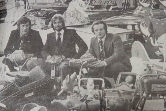 He opened Mr Beaujangles and backed a local Christmas toy appeal run by car dealer  Heron Rossleigh
