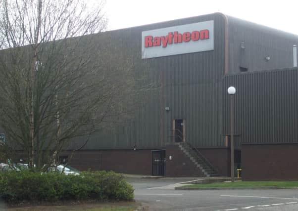 Raytheons factory in Glenrothes