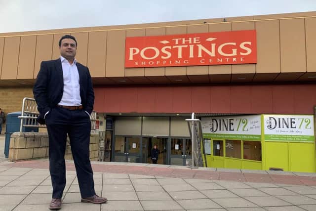 Tahir Ali of Wakefield based Evergold Property - the new owner of The Postings which has been  renamed The Kirkcaldy Centre.