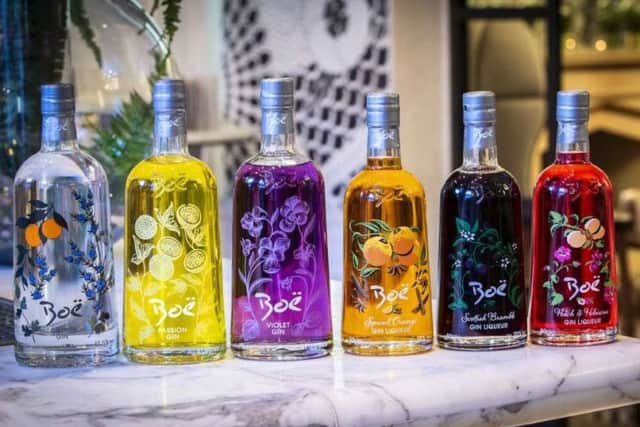 Carlo Valente is the creator of the Boe Gin range and he came up with the innovative violet coloured gin, smelling of sweet violets, which is now served in over 10,000 pubs in the UK, as well as such prestigious venues as Gleneagles Hotel, The Balmoral and Tiger Lily in Edinburgh.