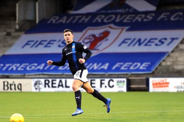 Raith Rovers midfielder Ross Matthews. Pic: Fife Photo Agency