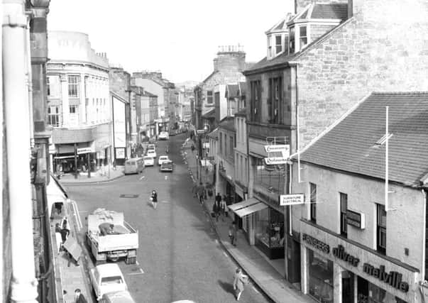 Looking from the West end along the portion which is now pedestrianised.