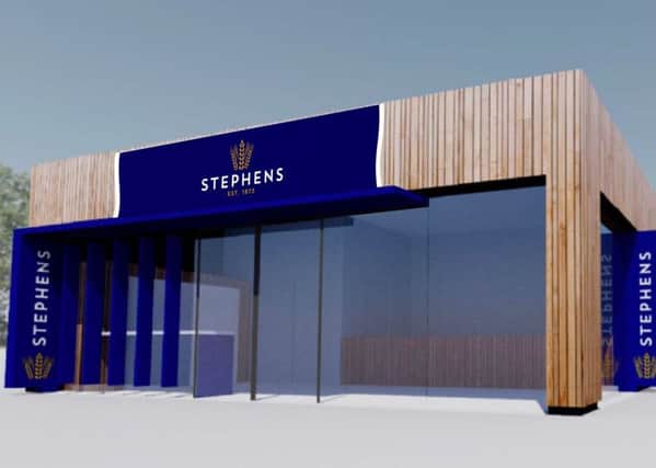 Stephens is opening a bakery in Kirkcaldy's Rosslyn Street this summer.