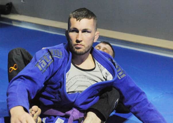Kirkcaldy MMA fighter Stevie Ray (Picture by George McLuskie)