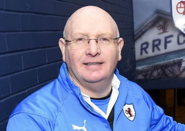 Raith Rovers manager John McGlynn -  credit- Fife Photo Agency