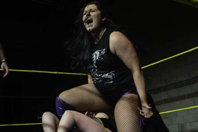 Emily Hayden, wrestler (Pic: David J Wilson)