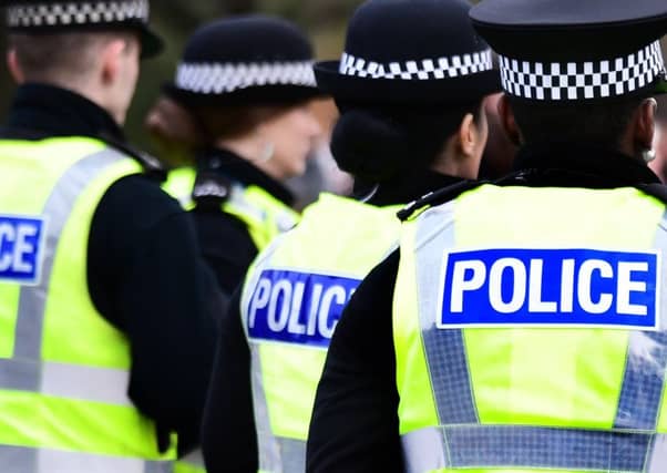 A police presence was reported.