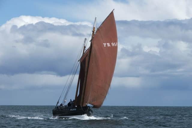 Leading the way...the Reaper will return to the museum on July 4, leading a flotilla of vessels to the harbourside in Anstruther following an 18-month refurbishment in Rosyth.