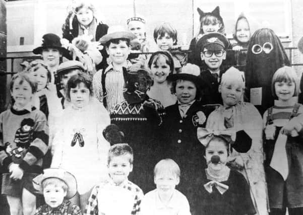Sinclairtown Primary pupils in 1991