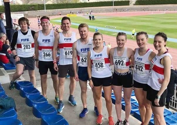Fife AC at Round the Houses 10k.