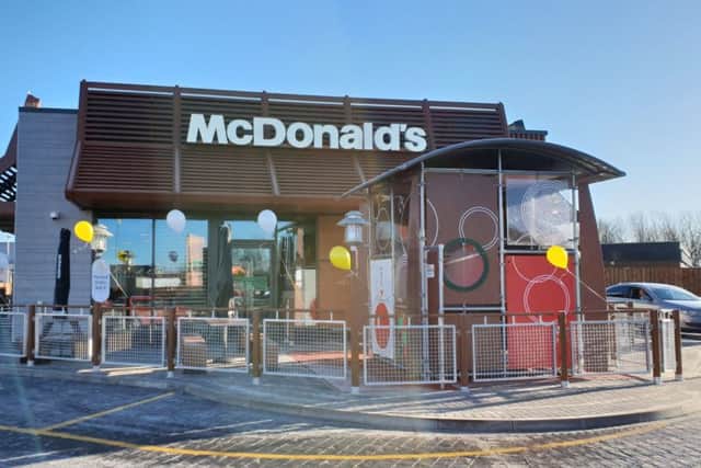 The new McDonald's in Leven opened in January.